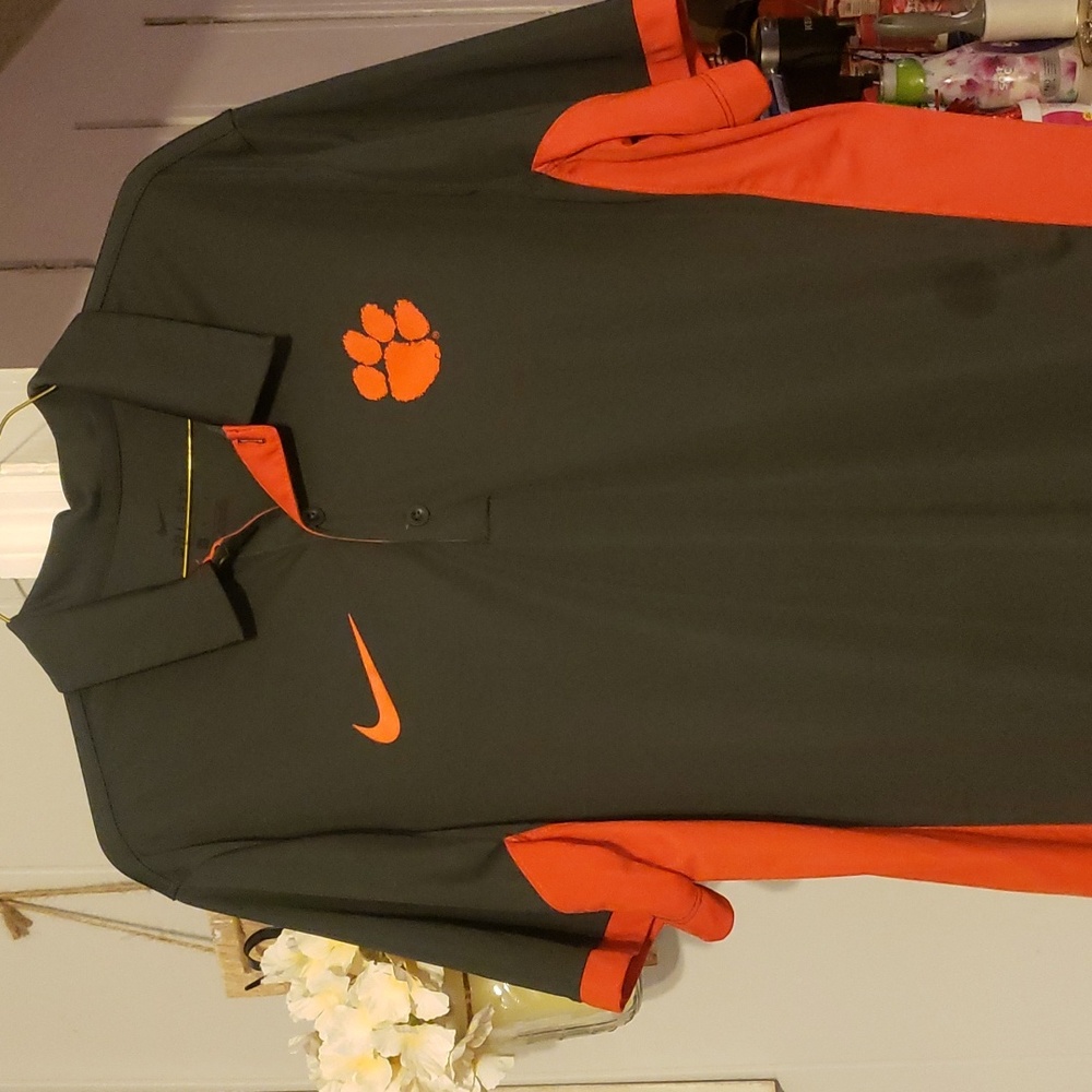 Nike Dry Fit Clemson polo shirt